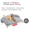 Dog Bed Large Sized Dog, Fluffy Dog Bed Couch Cover, Calming Large Dog Bed, Washable Dog Mat for Furniture Protector,Perfect for Small