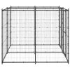 Outdoor Dog Kennel Steel 52.1 ft