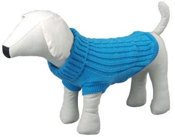 Heavy Cotton Rib-Collared Pet Sweater (size: X-Small)